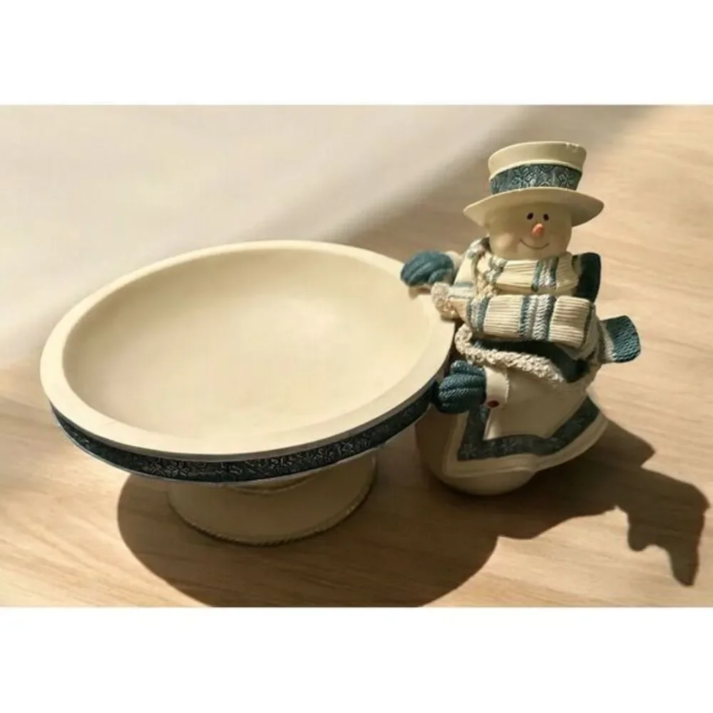Christmas St. Flurry's‎ Snowman Candy Dish #78809 (9